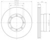 DON CVD535 Brake Disc